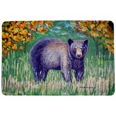 Black Bear Door Mat 18x26