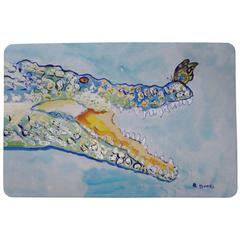 Croc & ButterFly Door Mat 18x26