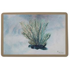 Blue Coral Door Mat 18x26