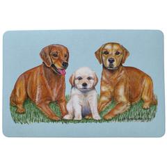 Golden Retriever Door Mat 18x26