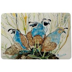Partridges Door Mat 18x26
