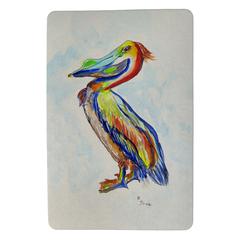 Sylvester Pelican Vertical Door Mat 18x26