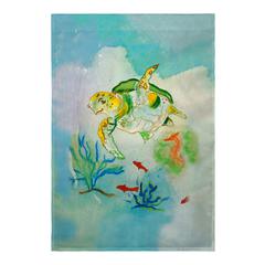 Betsy's Sea Turtle Flag 12.5x18