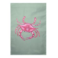 Pink Crab Flag 12.5x18