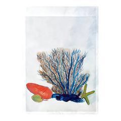 Coral & Shells Flag 12.5x18