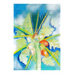 Papaya Tree Flag 12.5x18
