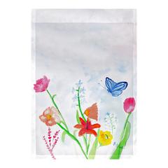 Pastel Garden Flag 12.5x18