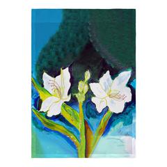White Lilies Flag