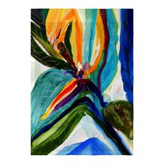 Teal Paradise Flag 12.5x18