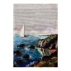 Sailing the Cliffs Flag 12.5x18