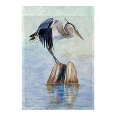 Balancing Heron Flag 12.5x18