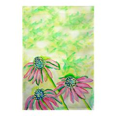 Cone Flowers Flag 12.5x18