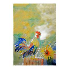 Betsy's Rooster Flag 12.5x18