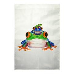 Stacked Frogs Flag 12.5x18