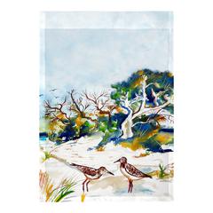 Trees & Beach Flag 12.5x18