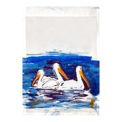 Three Pelicans Flag 12.5x18