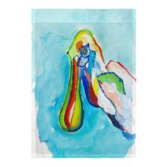 Spoonbill Head Flag 12.5x18