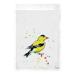 Betsy's Goldfinch Flag 12.5x18
