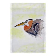 Heron Portrait Flag 12.5x18