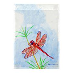 Red Dragonfly Flag 12.5x18