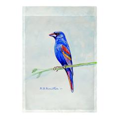 Blue Grosebeak Flag 12.5x18