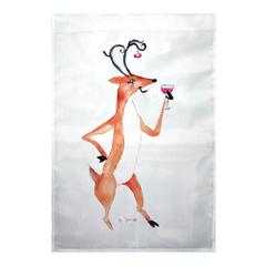 Deer Party Flag 12.5x18