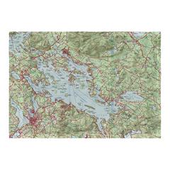 Lake Winnipesaukee, NH Nautical Map Garden Flag