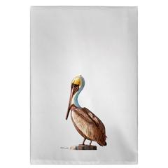Sitting Pelican Guest Towel