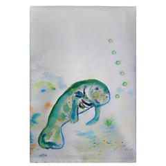 Betsy's Manatee Guest Towel