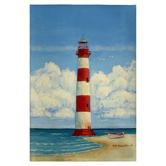 Morris Island Lighthouse, SC Guest Towel
