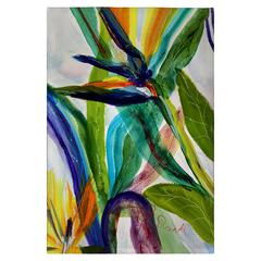 Teal Paradise II Guest Towel