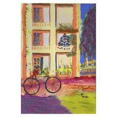 Bike For Christmas Guest Towel