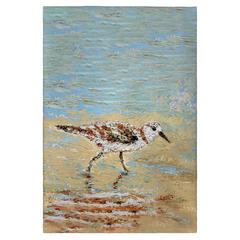 Lone Sandpiper Guest Towel