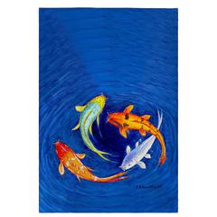 Swirling Koi Guest Towel