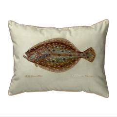 Flounder Large Indoor/Outdoor Pillow 16x20