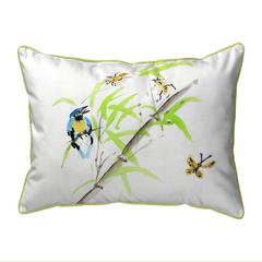 Birds & Bees II Large Indoor/Outdoor Pillow 16x20