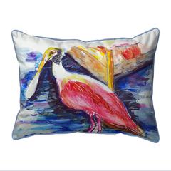 Spoonbill Large Indoor/Outdoor Pillow 16x20