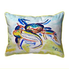 Colorful Fiddler Crab Large Indoor/Outdoor Pillow 16x20