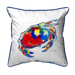 Dungeness Crab Large Indoor/Outdoor Pillow 18x18