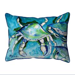 White Crabs Large Indoor/Outdoor Pillow 16x20