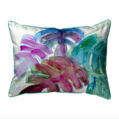 Monstera Leaves Large Indoor/Outdoor Pillow 16x20