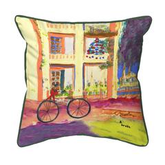 Bike For Christmas Large Indoor/Outdoor Pillow 18x18