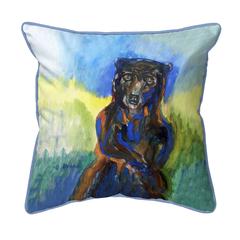 Dancing Bear Large Indoor/Outdoor Pillow 18x18