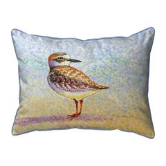 Wilson's Plover Large Indoor/Outdoor Pillow 16x20