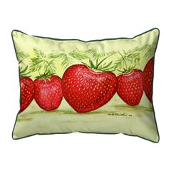 Strawberries Large Indoor/Outdoor Pillow 16x20