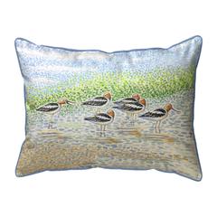 Summer Avocets Large Indoor/Outdoor Pillow 16x20