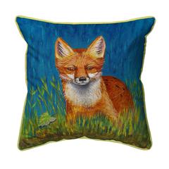 Red Fox Large Indoor/Outdoor Pillow 18x18