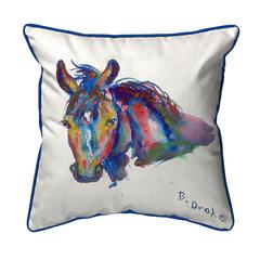 Nellie - Horse Large Indoor/Outdoor Pillow 16x20