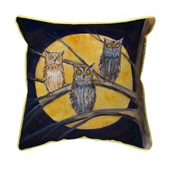 Night Owls Large Indoor/Outdoor Pillow 18x18