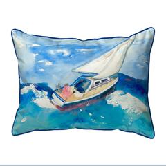 Sailboat Large Indoor/Outdoor Pillow 16x20